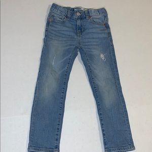 Distressed Denim Skinny Jeans